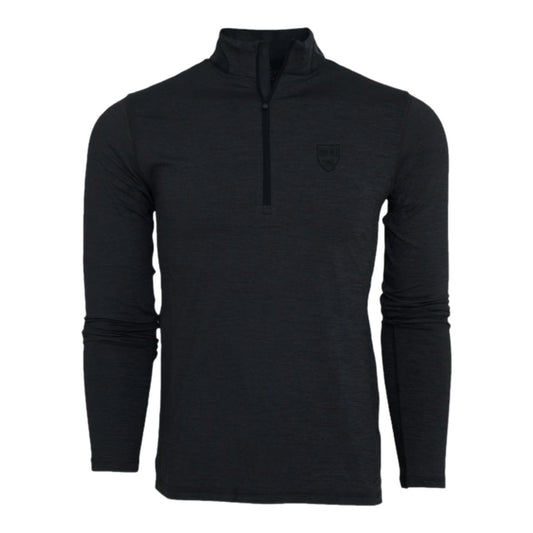 Harvard Greyson Blackout Veritas Shield Guide Sport Quarter Zip