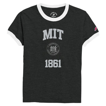MIT League Youth Intramural Ringer With Seal Design