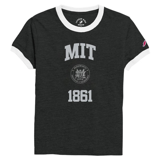 MIT League Youth Intramural Ringer With Seal Design