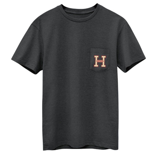 Harvard Faherty Sunwashed Pocket Tee