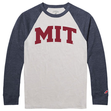 MIT League Raglan Baseball Tee