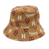 Harvard Official League Embroidered Reversible Bucket Hat