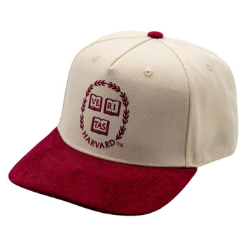 Harvard Official League Embroidered Corduroy High Profile Hat