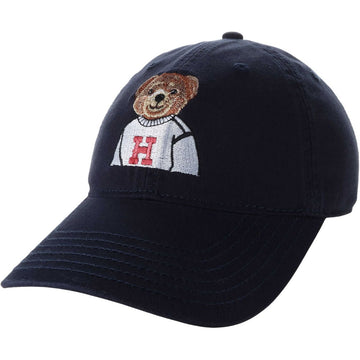 Harvard Crew Dog Embroidered Sweater Bear Adjustable Hat