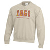 MIT Gear For Sports Boucle Applique Establish Date Big Cotton Crew