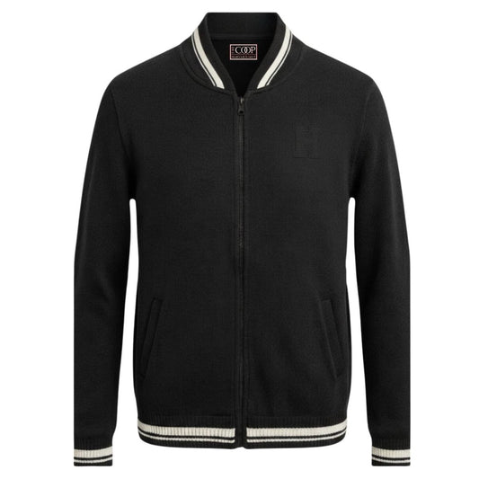 Harvard Bomber Sweater Jacket
