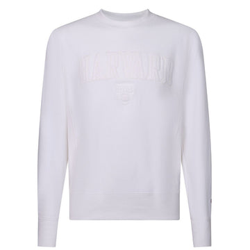 Harvard Champion Reverse Weave Felt Applique Tonal Crew