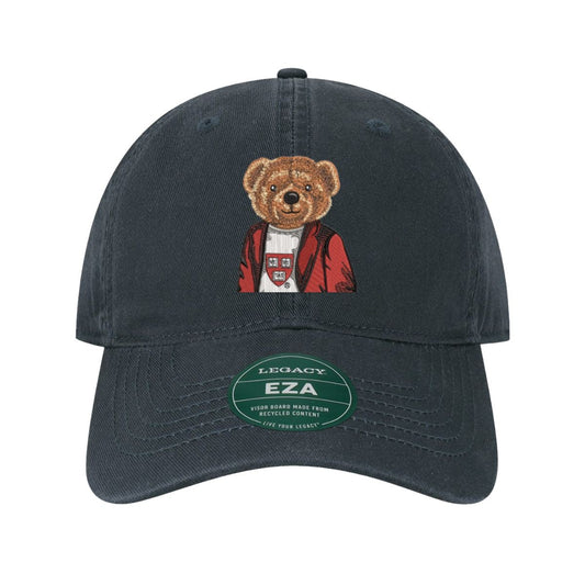 Harvard Crew Dog Embroidered Blazer Bear Adjustable Hat