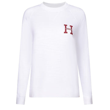Harvard Faherty Women's Sunwashed Slub Crewneck