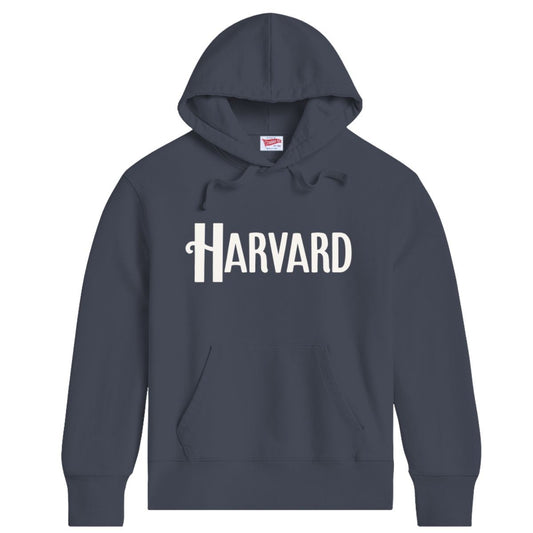 Harvard Hampton Vintage Seal Applique Hoodie