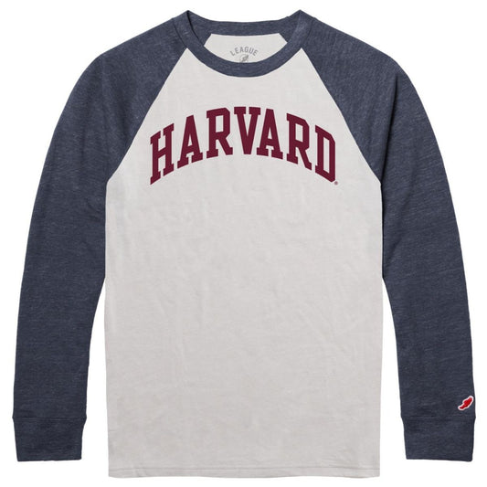 Harvard League Raglan Baseball Tee