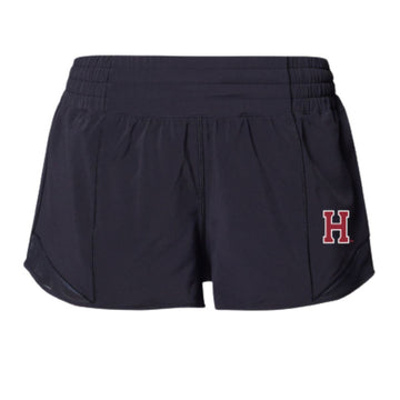 Harvard Lululemon Womens Hotty Hot 4" Lined Short