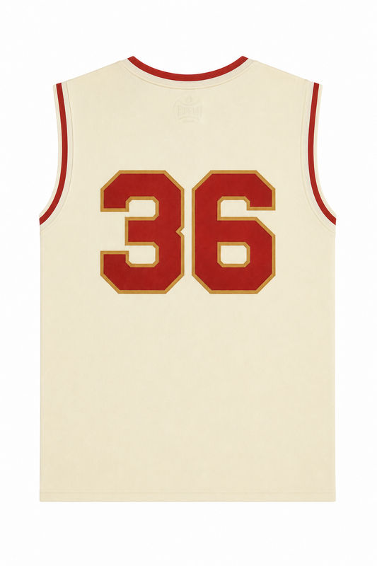 Harvard Official League Embroidered Basketball Jersey