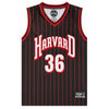 Harvard Official League Embroidered Basketball Jersey