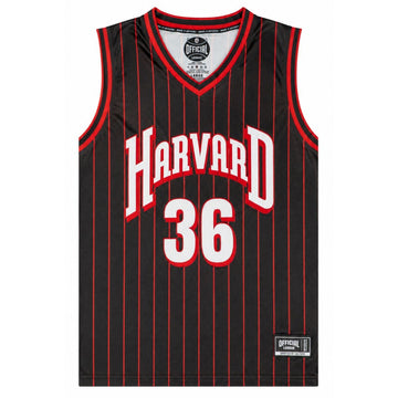 Harvard Official League Embroidered Basketball Jersey