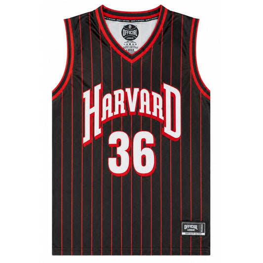 Harvard Official League Embroidered Basketball Jersey