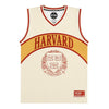 Harvard Official League Embroidered Basketball Jersey