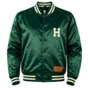 Harvard Official League Embroidered Satin Jacket