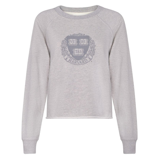 Harvard Women's Maison Wheat Cut Off Sweatshirt