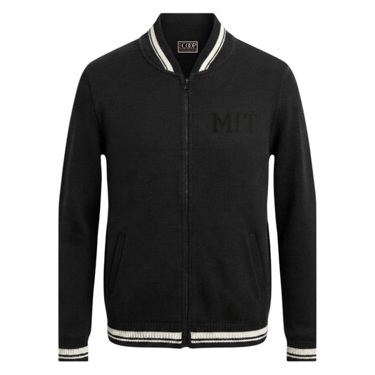 MIT Bomber Sweater Jacket