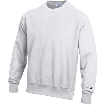 MIT Champion Reverse Weave Felt Applique Tonal Crew
