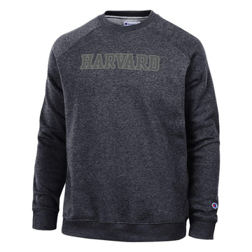 Harvard Champion Embroidered Triumph Raglan Crew